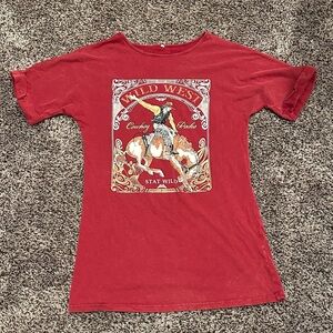 Women’s size medium western t-shirt dress